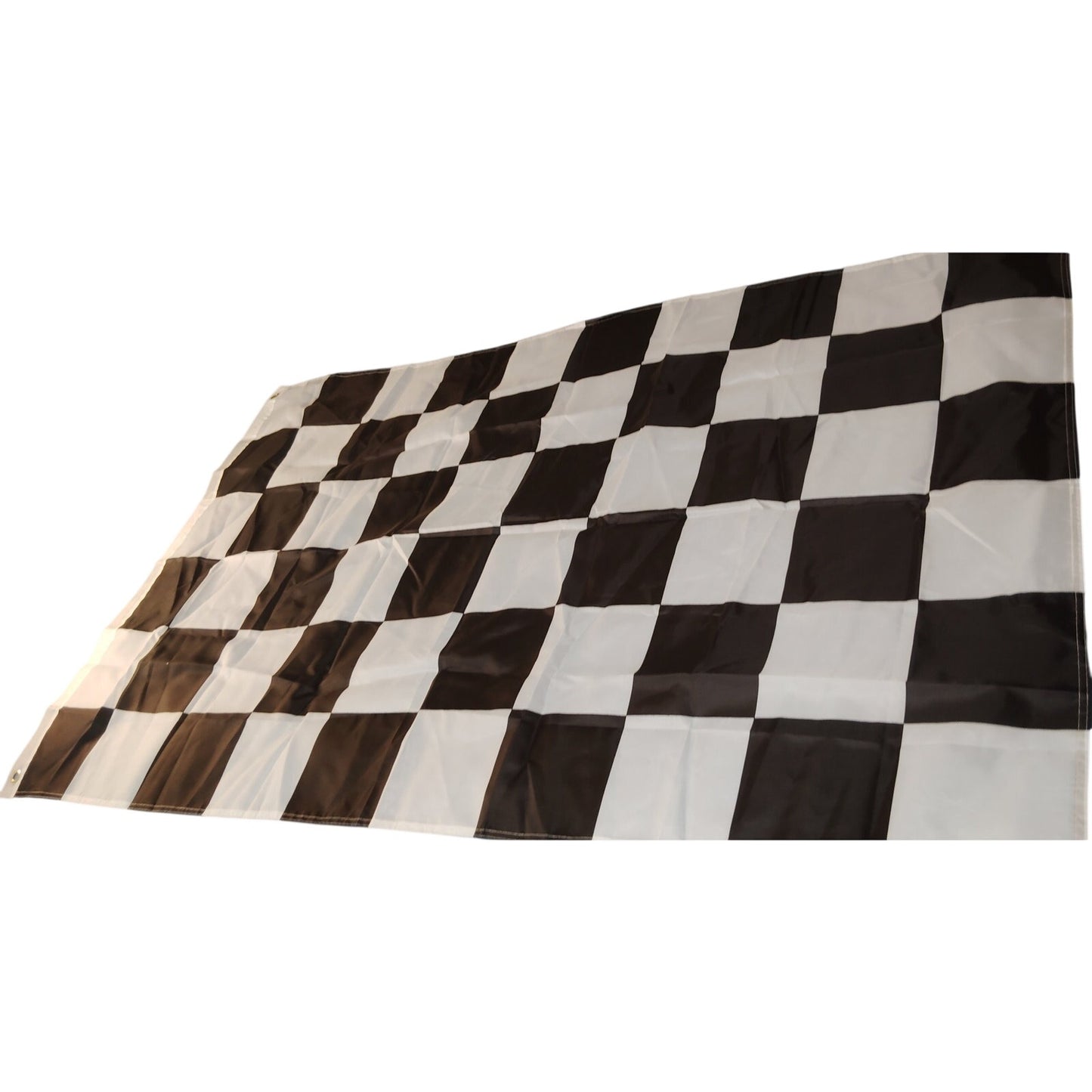 Anley Inc. Checkered Racing Flag 3x5 ft Black & White Banner w/ Brass Grommets