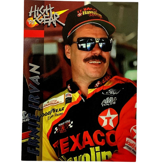NASCAR Driver- Ernie Irvan #28, High Gear '95 Wheels Racing Inc., Card #18, NM
