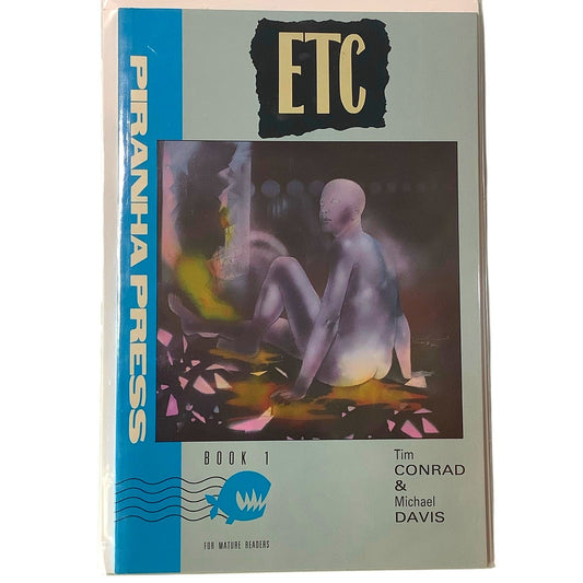 ECT Book #1, June 1989, Piranha Press Comics, Tim Conrad. Michael Davis, NM 9.4