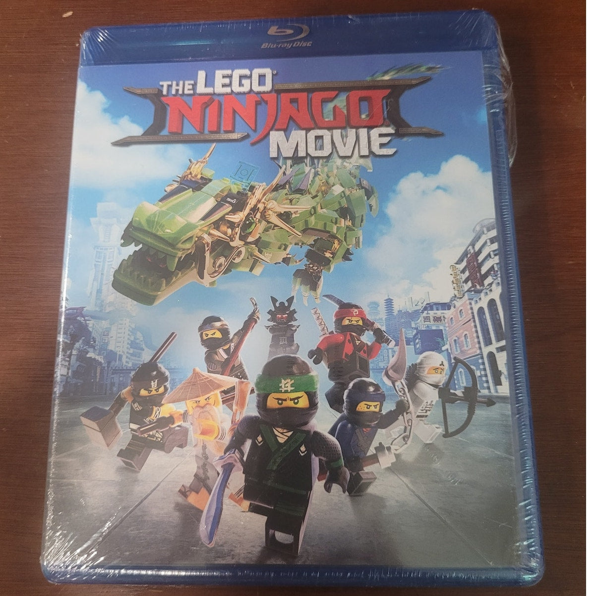 Lego Ninjago Blu-ray Animated Action Adventure Family Movie Warner Bros 2017