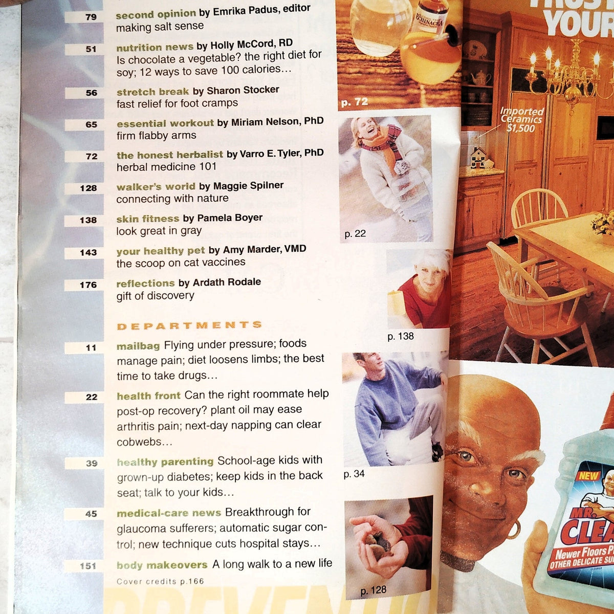 Prevention Magazine March 1997 Vol. 49 No. 3 Herb Doc Vintage Back Issue