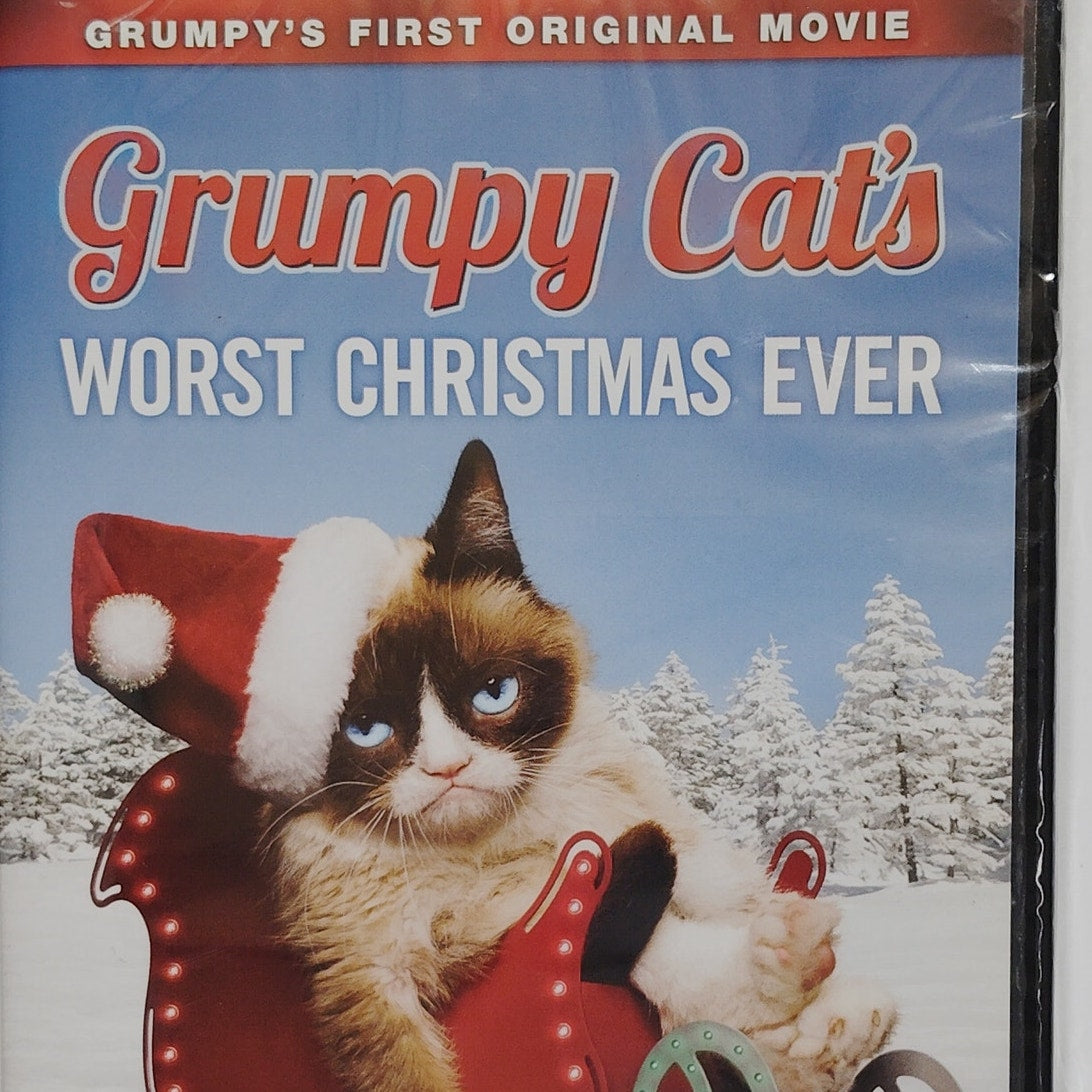 Grumpy Cat's Worst Christmas Ever (DVD, 2014) –  Snarky Holiday Comedy