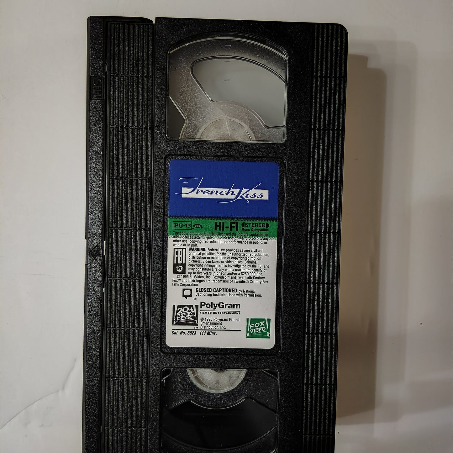 French Kiss VHS 1995 Meg Ryan Kevin Kline Romantic Comedy Lawrence Kasdan Fox