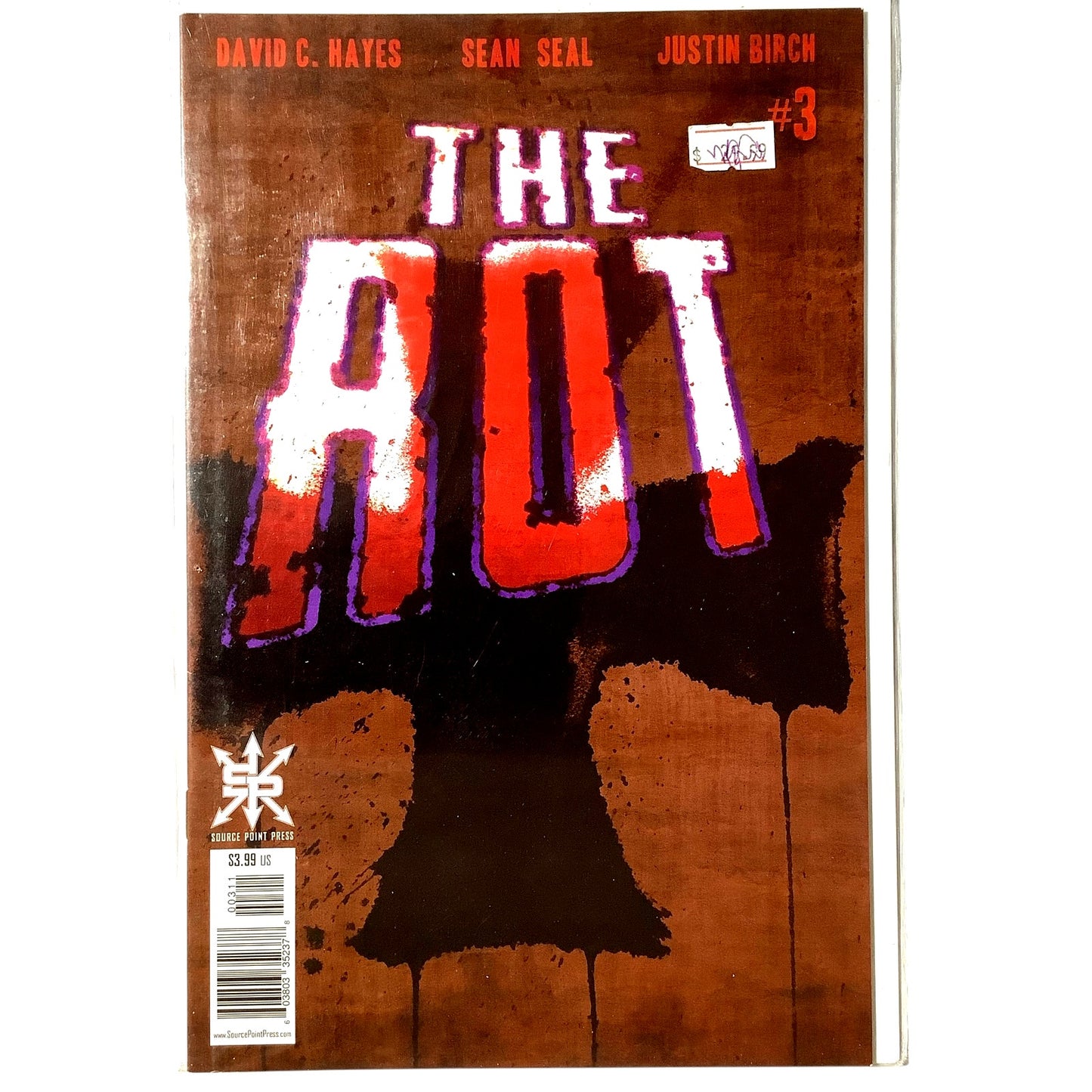 The Rot #3, June 2018, Source Point Press Comics, NM 9.4, Comics of Zombies
