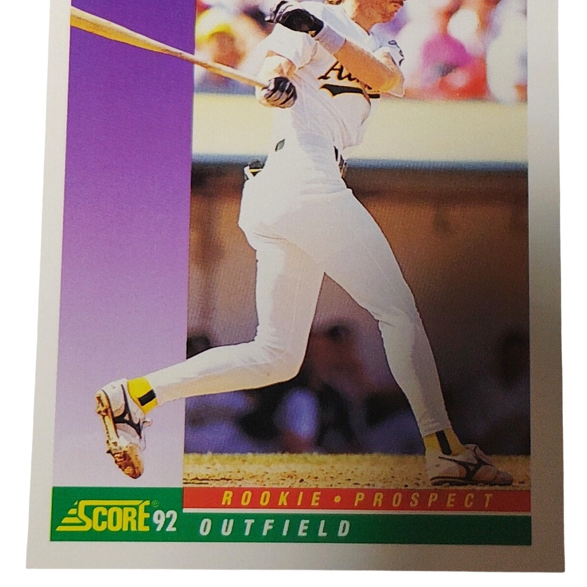 1992 Score Dann Howitt RC #861 Oakland Athletics OF Rookie Prospect Card NM