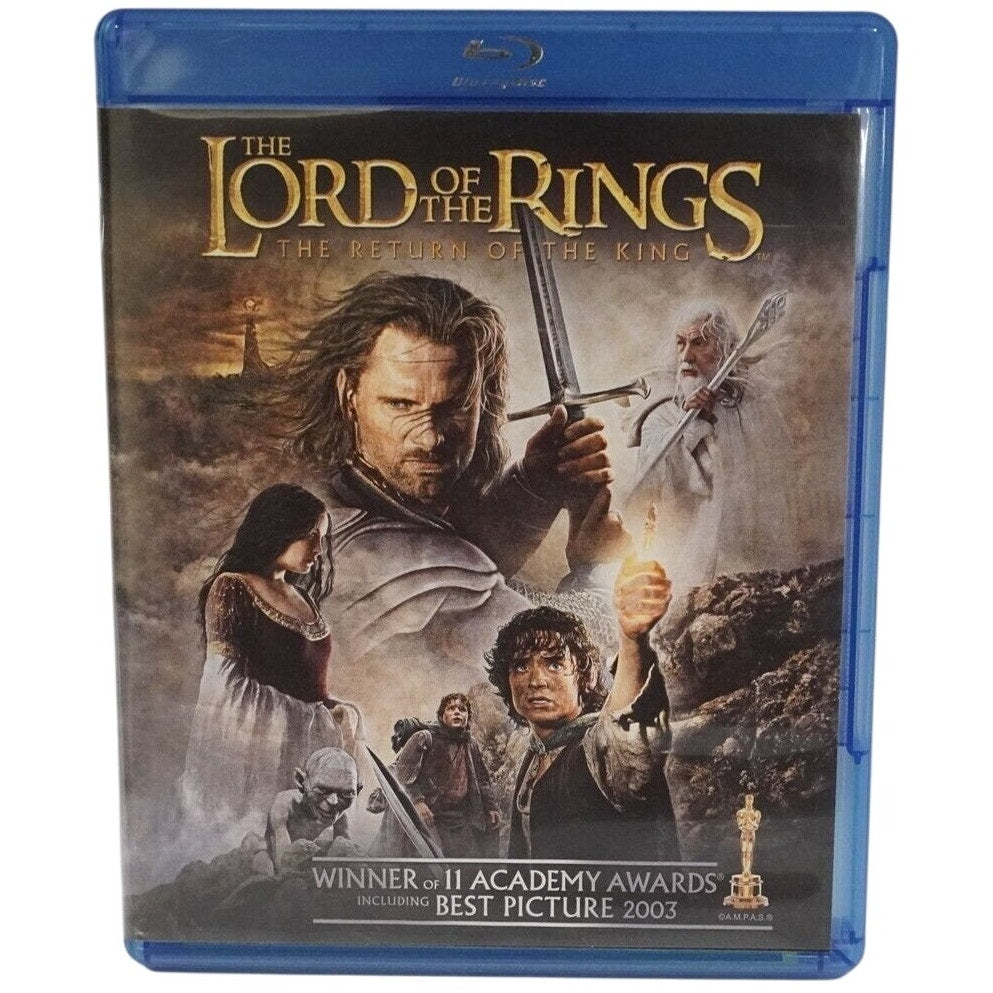 Lord of the Rings Return of the King Blu-ray DVD 2010 Set Fantasy Adventure