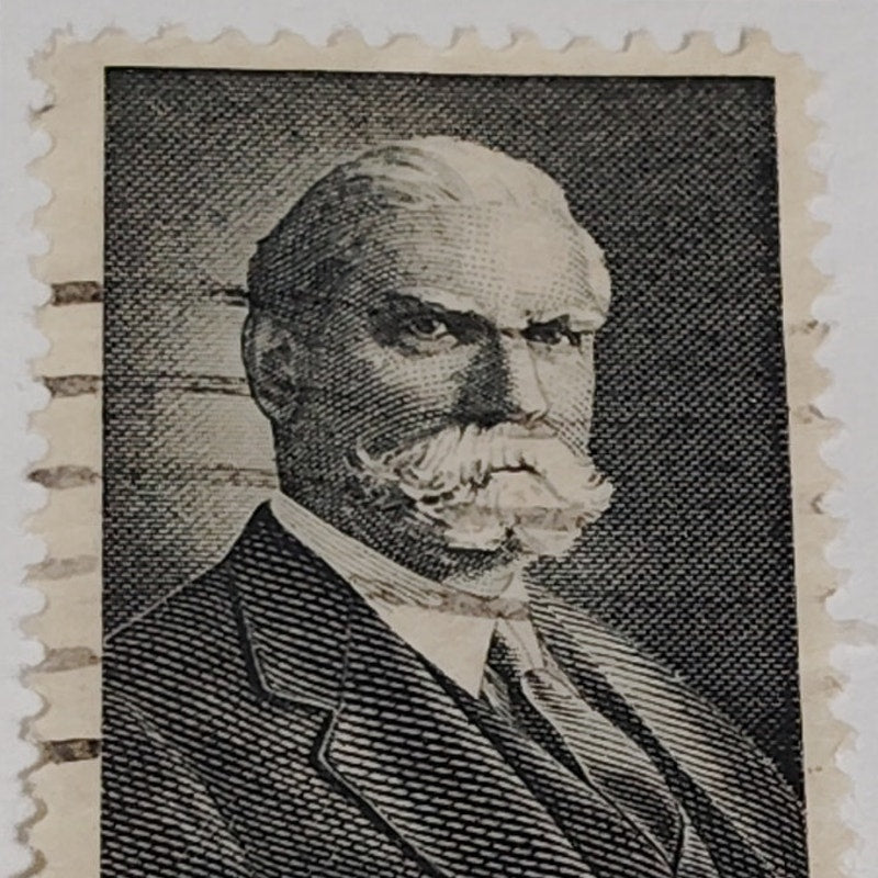1962 Scott #1195 – 4¢ Charles Evans Hughes Centennial / Statesman & Jurist
