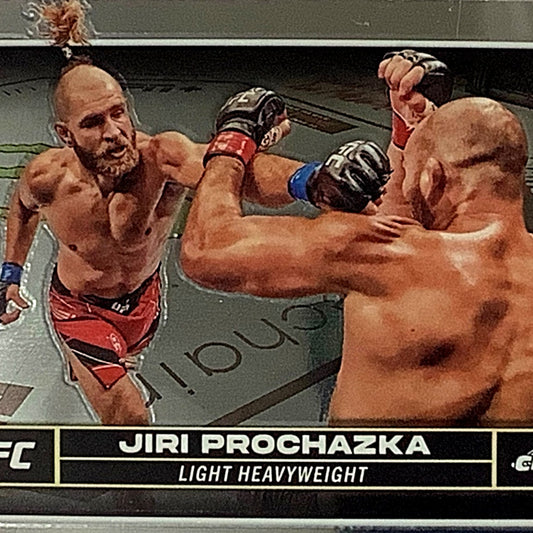 Jiri Prochazka, UFC Light Heavyweight, Card 95, 2024 Topps Chrome UFC, NM+