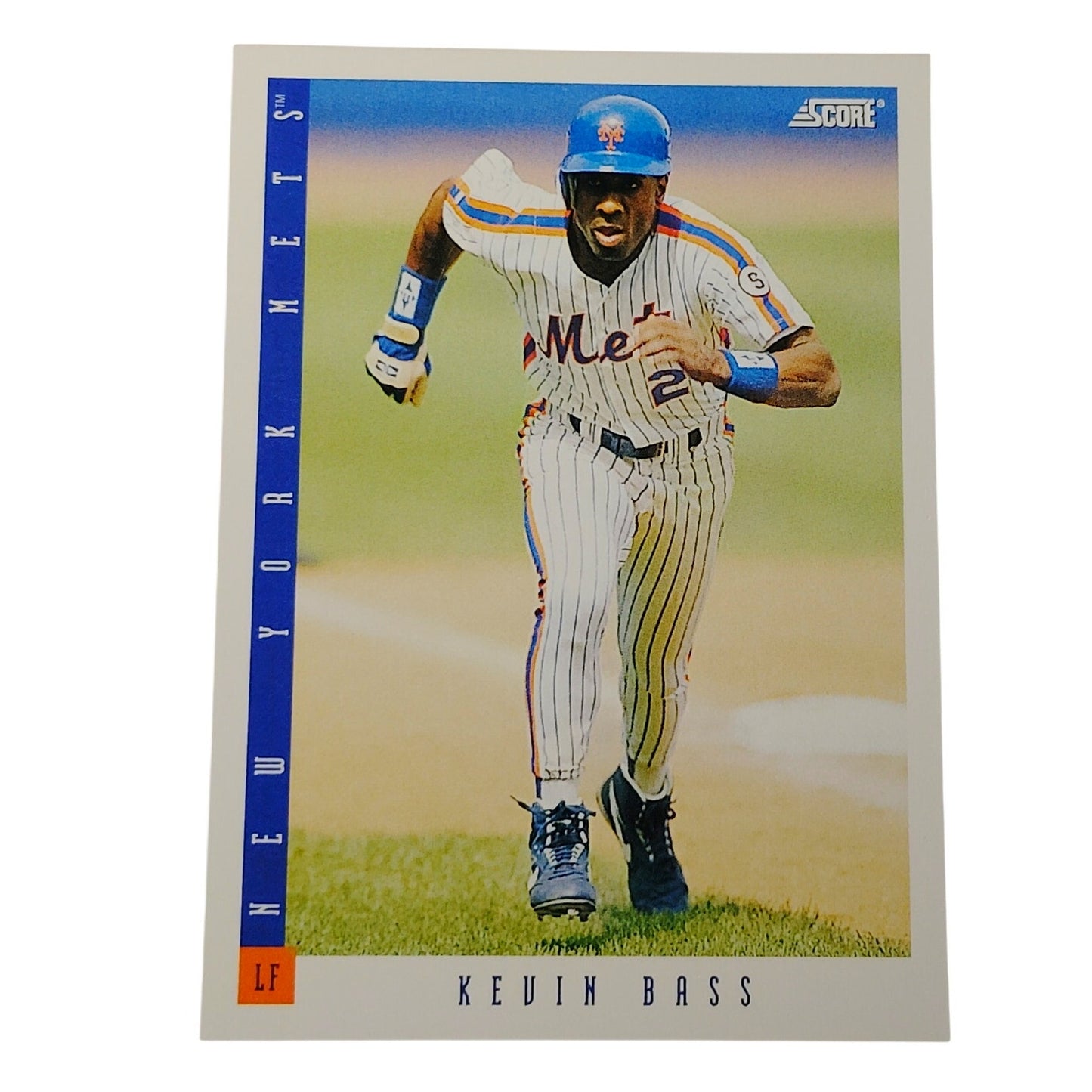 1993 Score Kevin Bass #578 New York Mets OF MLB Baseball Card NM