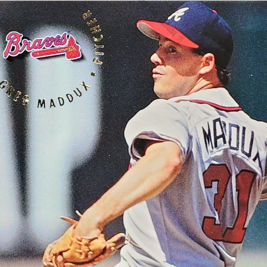 Greg Maddux, Atlanta Braves, #365, 1994 Fleer Baseball Collector's Card