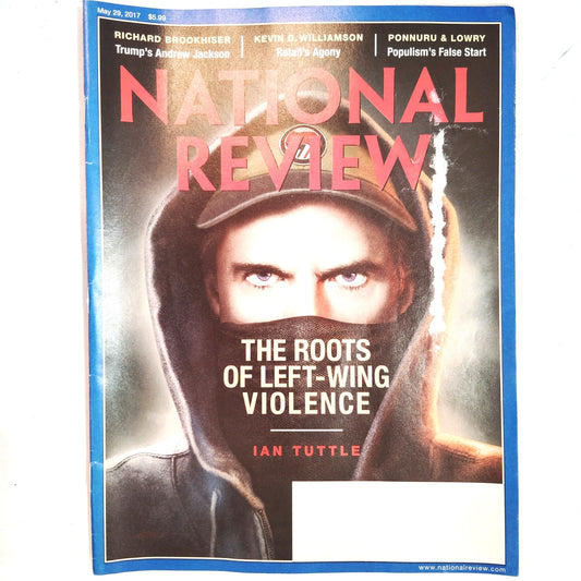 National Review May 29 2017 Roots of Left-Wing Violence Antifa Magazine