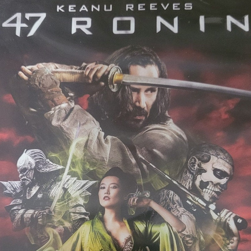 47 Ronin DVD 2013 Action Fantasy Adventure Keanu Reeves Samurai Epic Martial Art