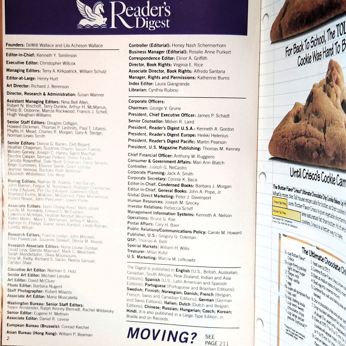 Vintage Reader's Digest September 1994 Magazine Back Issue - Nelson Mandela