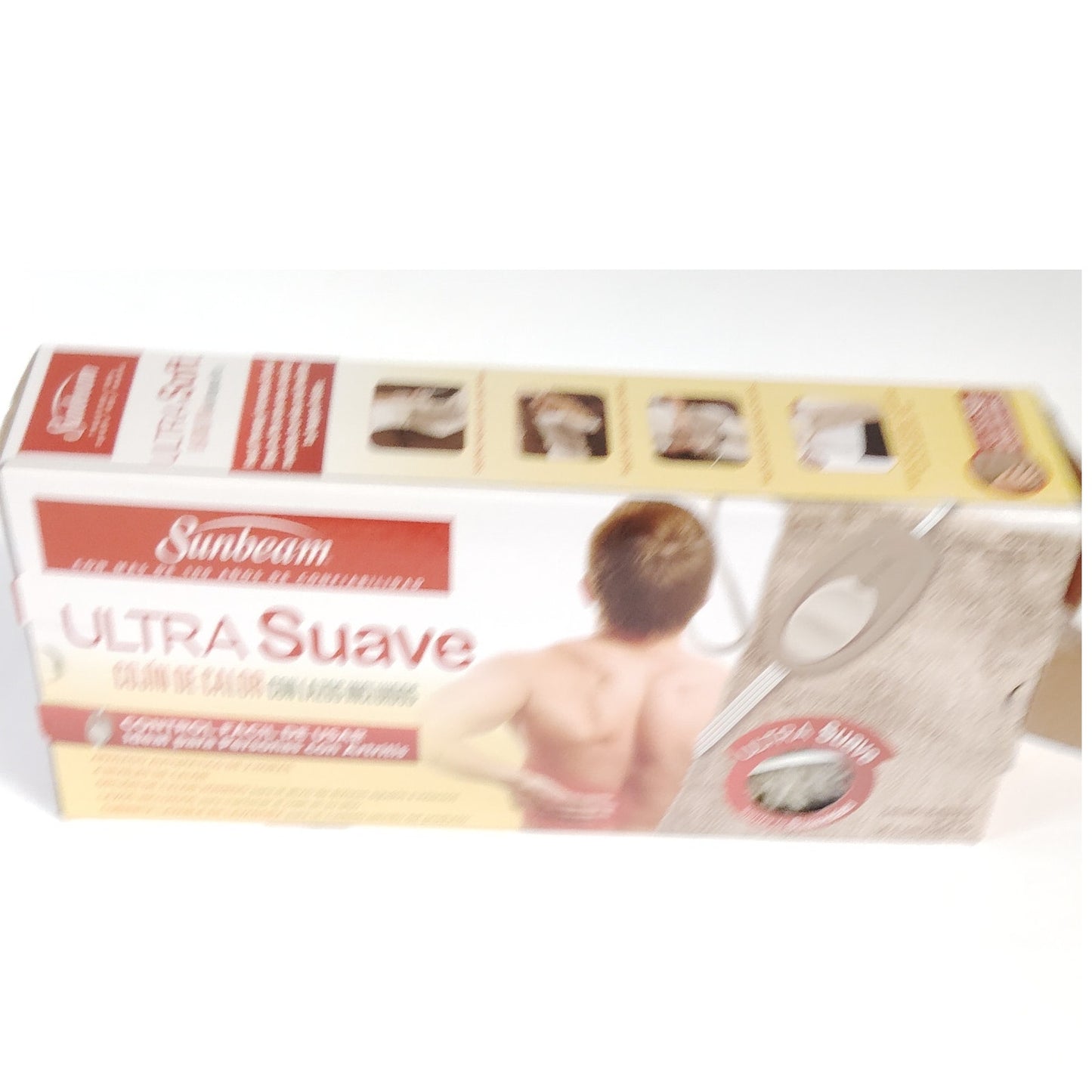 Sunbeam Ultra Soft Vinyl Heating Pad With Straps Model 000835‑915‑001