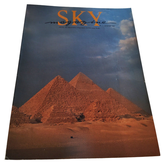 Delta SKY Magazine - August 1992 - NFL American Bowl, Ireland, Tampa, Bermuda