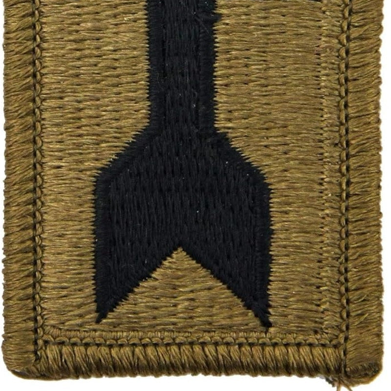US Army 32nd Infantry Brigade Patch Scorpion OCP Hook Back 1‑3/4" × 3‑5/8"