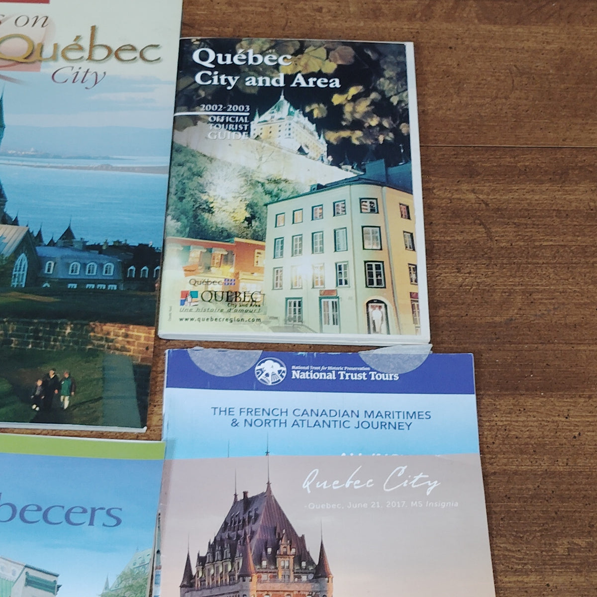 Vintage Quebec City Travel Guides & Brochures Lot - Ephemera Collection