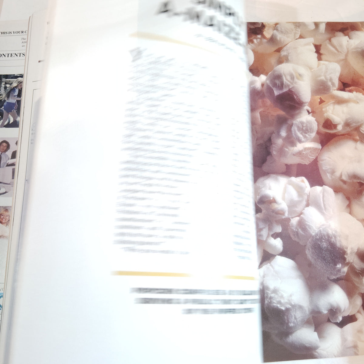 Delta Sky In-Flight Mag - April 1987 - "In Praise of Popcorn", S.B. Rymer Jr.
