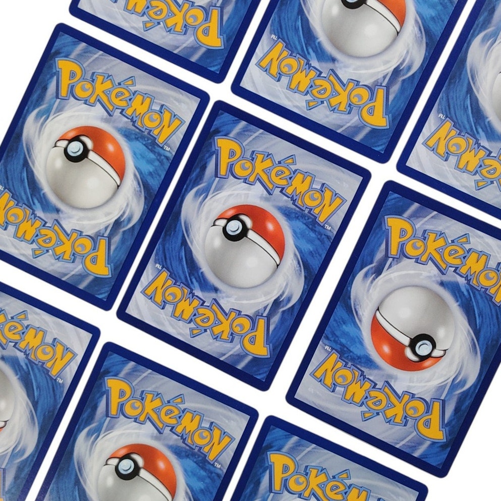 18 Random Pokémon Cards Pictured, Actual Photos Provided