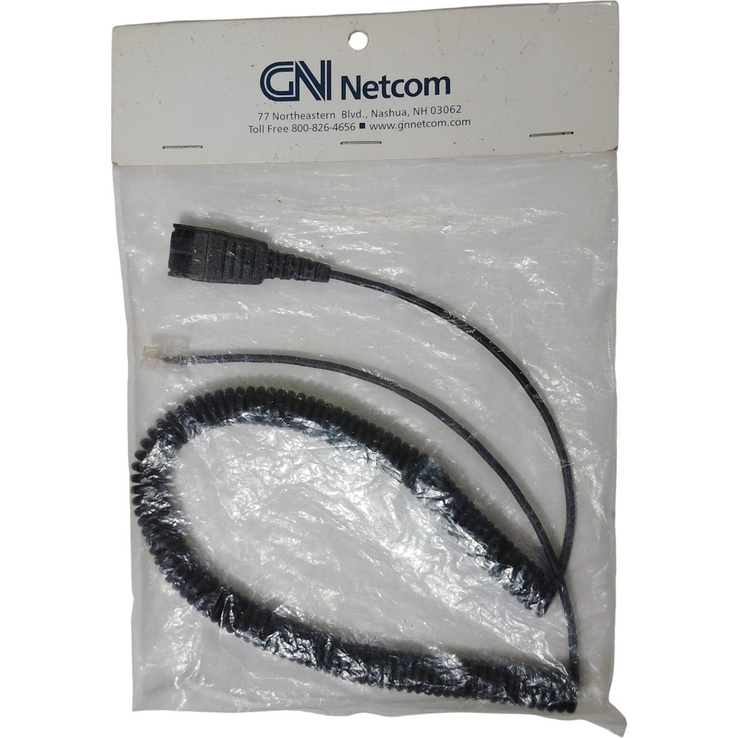 GN Netcom Accessory 8800-01 – Cord QD to MOD, Part No. 1003945, Qty 1