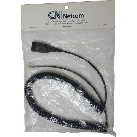 GN Netcom Accessory 8800-01 – Cord QD to MOD, Part No. 1003945, Qty 1