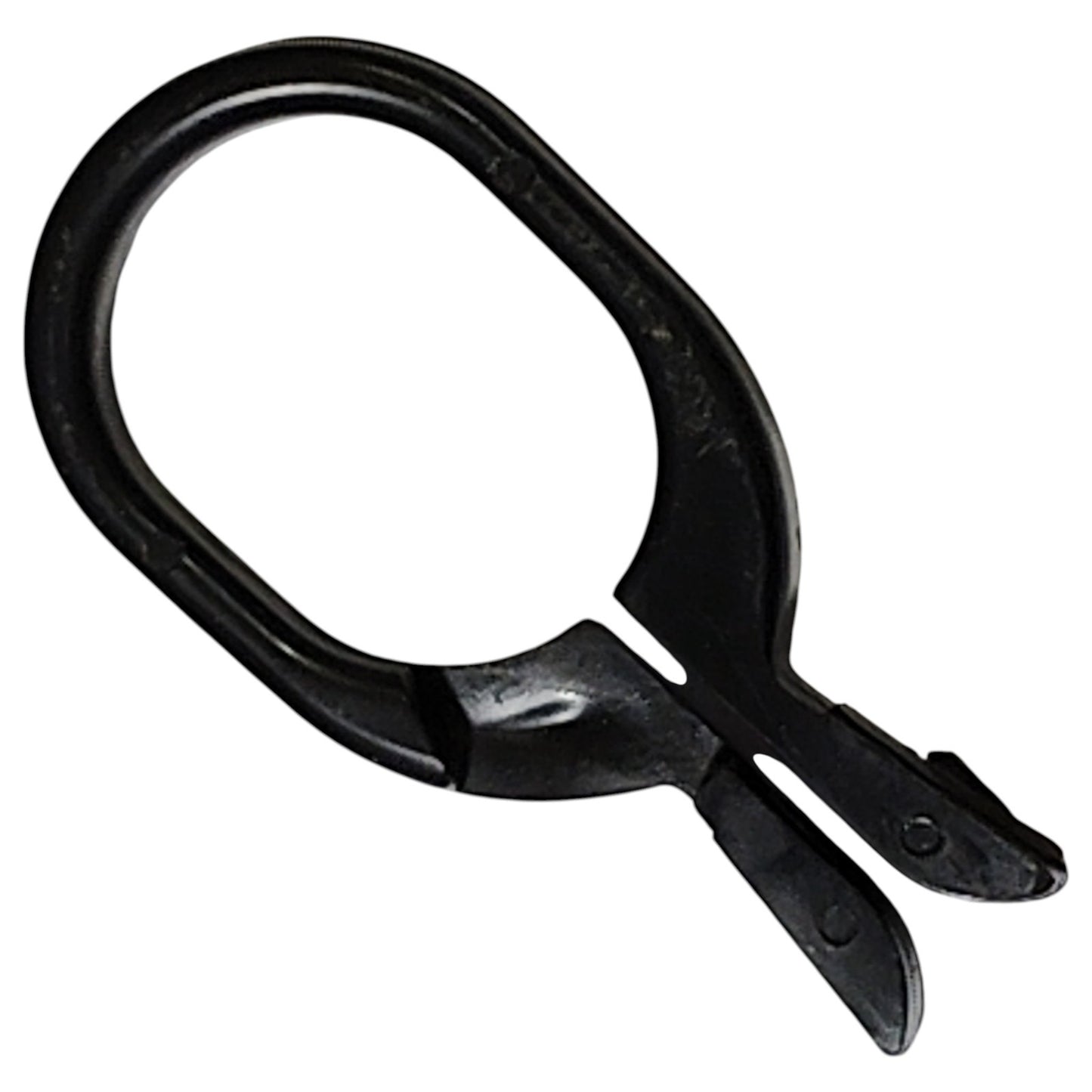 18pk Black Scarf Clip Hangers – Economic Plastic Fine Garment Pinch Hooks