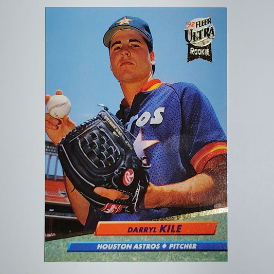 1992 Fleer Ultra Darryl Kile #206 Houston Astros Rookie RC - Pitcher VG/EX