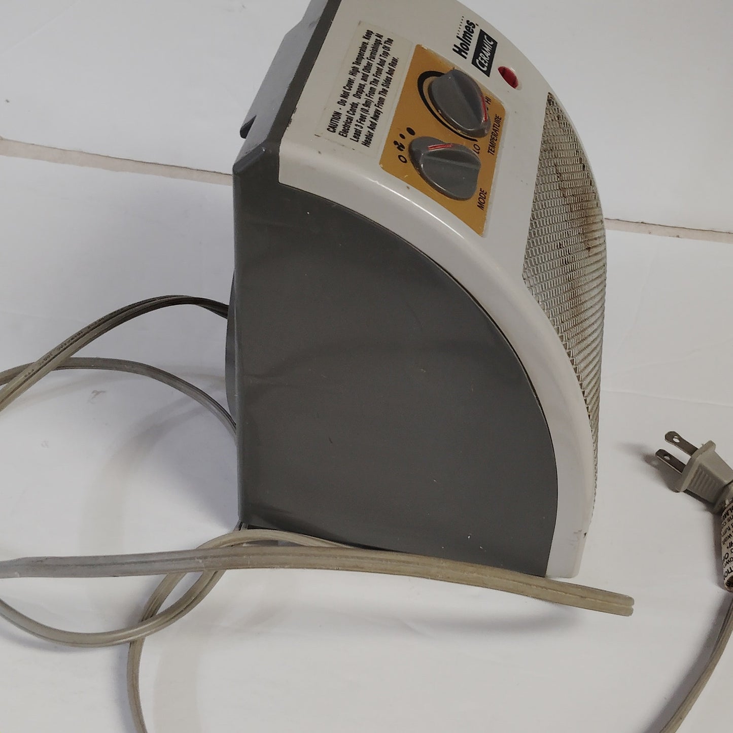 VTG Holmes Ceramic Space Heater 37‑98DHX 1990s Portable Bathroom Use