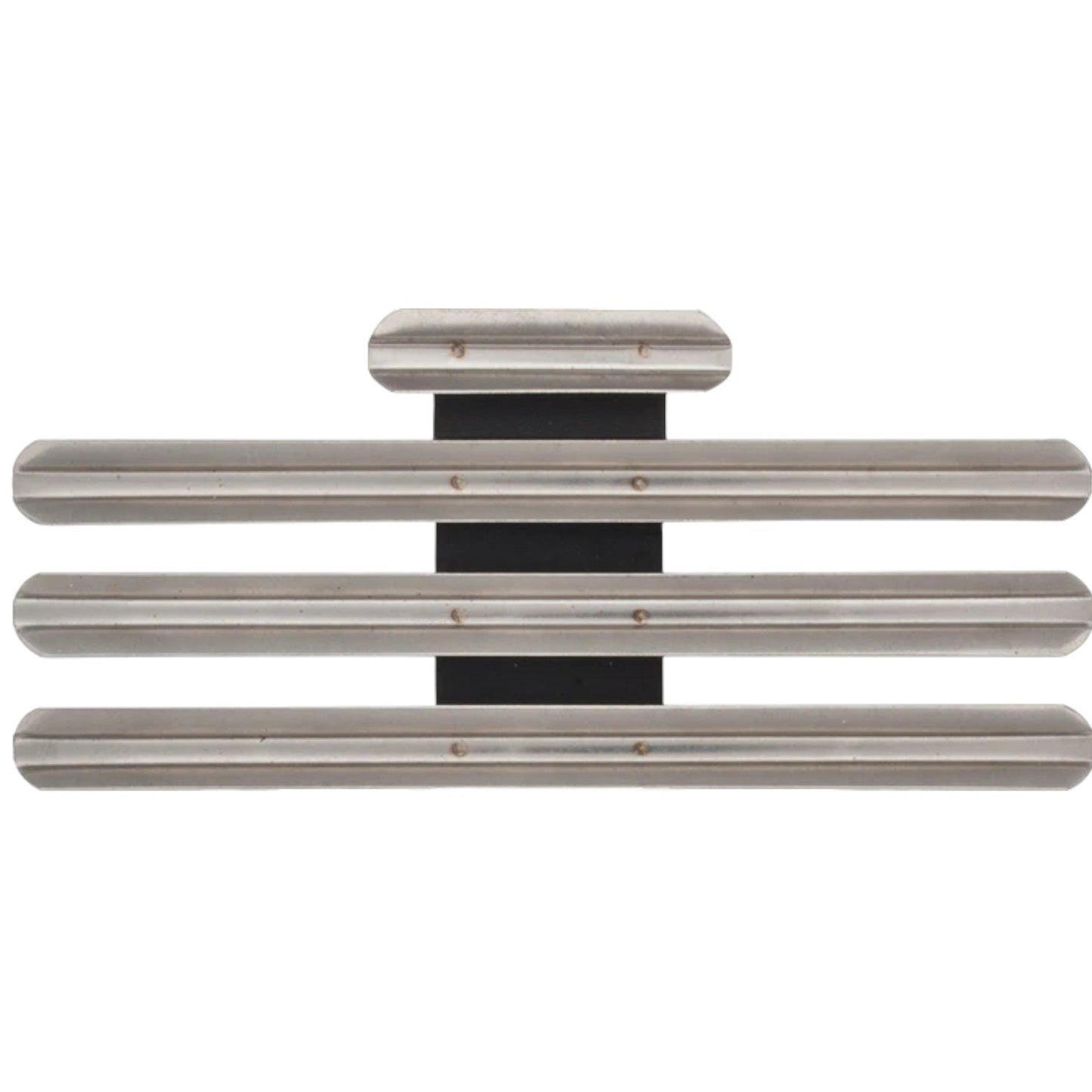 Mounting Rack Bar - 10 Ribbons (3/3/3/1 Centered w/ 1/8" Gap)  No-Shine Insignia