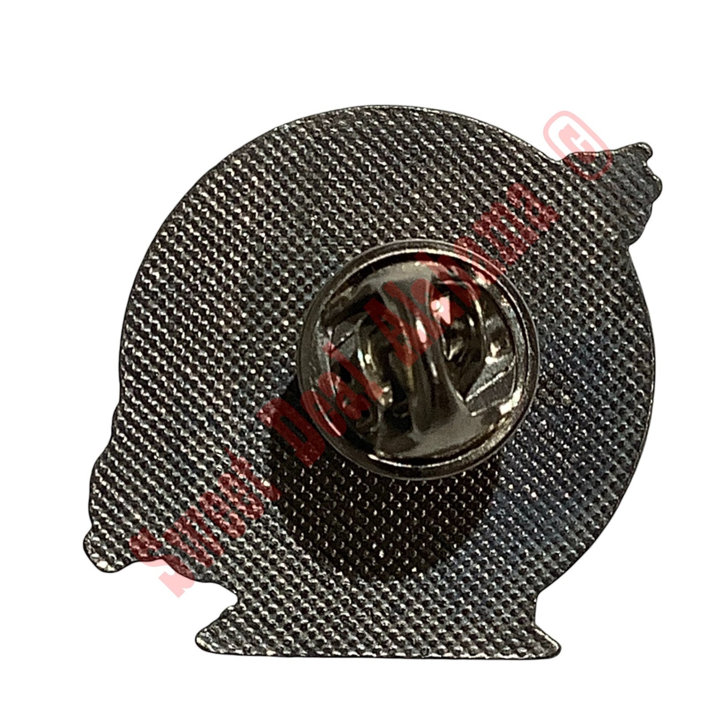 Salty Sal Aviator Hat Lapel or Tie Pin 1-1/8"H x 1-1/8"W WWII Aviator's Nose Art