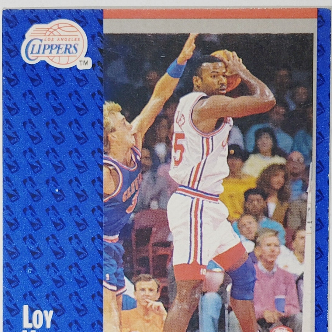 1991–92 Fleer Loy Vaught #299 – Los Angeles Clippers – Forward – NBA Card