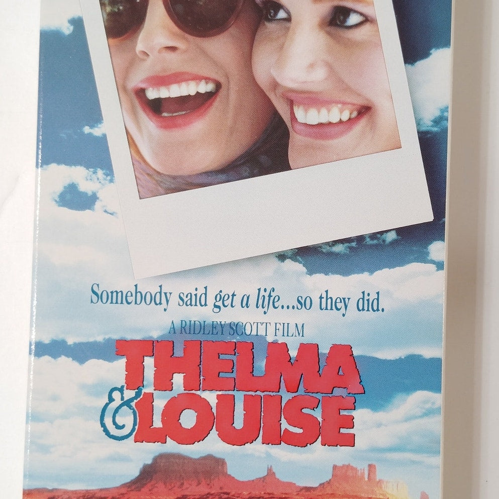 Thelma & Louise VHS 1991 Geena Davis Susan Sarandon Brad Pitt Drama