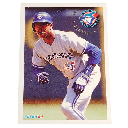 Tony Fernandez, Toronto Blue Jays, #331, 1994 Fleer Baseball Collector's Card