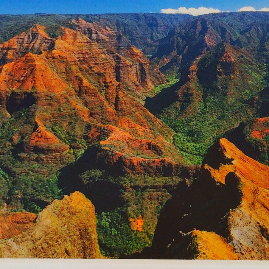 VTG Waimea Canyon Kauai Hawaii Postcard 2004 Hawaiian Resources NOS