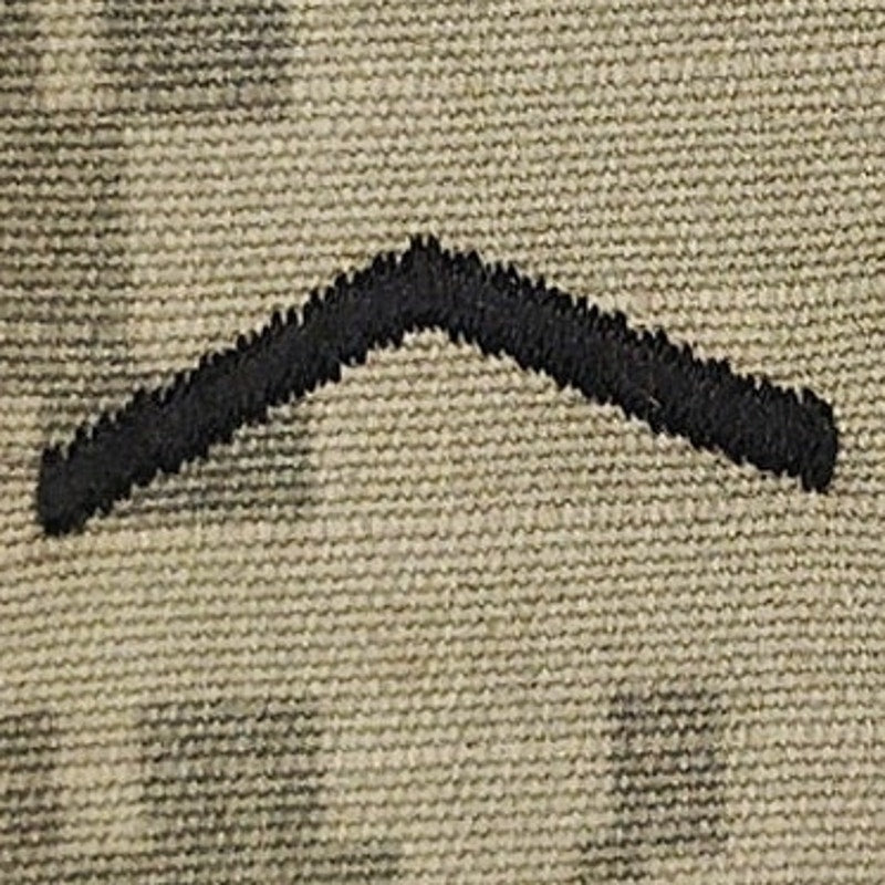 US Army Private PV2 E-2 ACU Digital Rank Insignia Patch Hook Backing 2x2