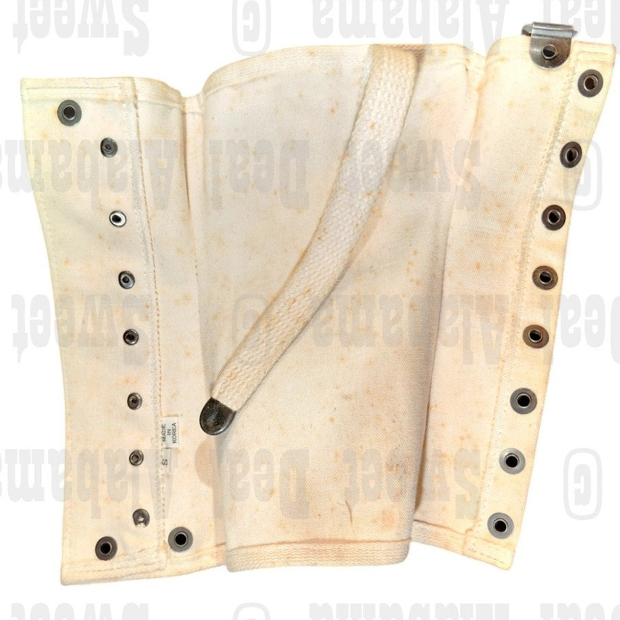 WWII USGI Canvas Splint Wrap (SPATS) – 11"x10" Flat, Size: S, Field Medical Gear