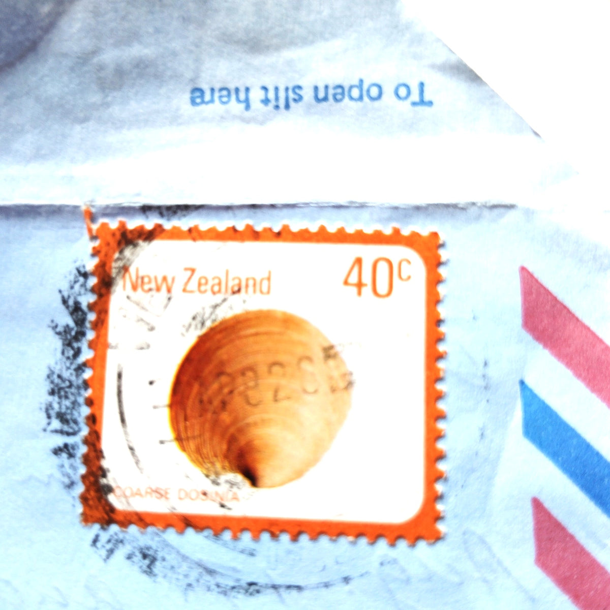 1982 New Zealand 40c Aerogramme Cover Croxley Letter Bradenton FL Airmail