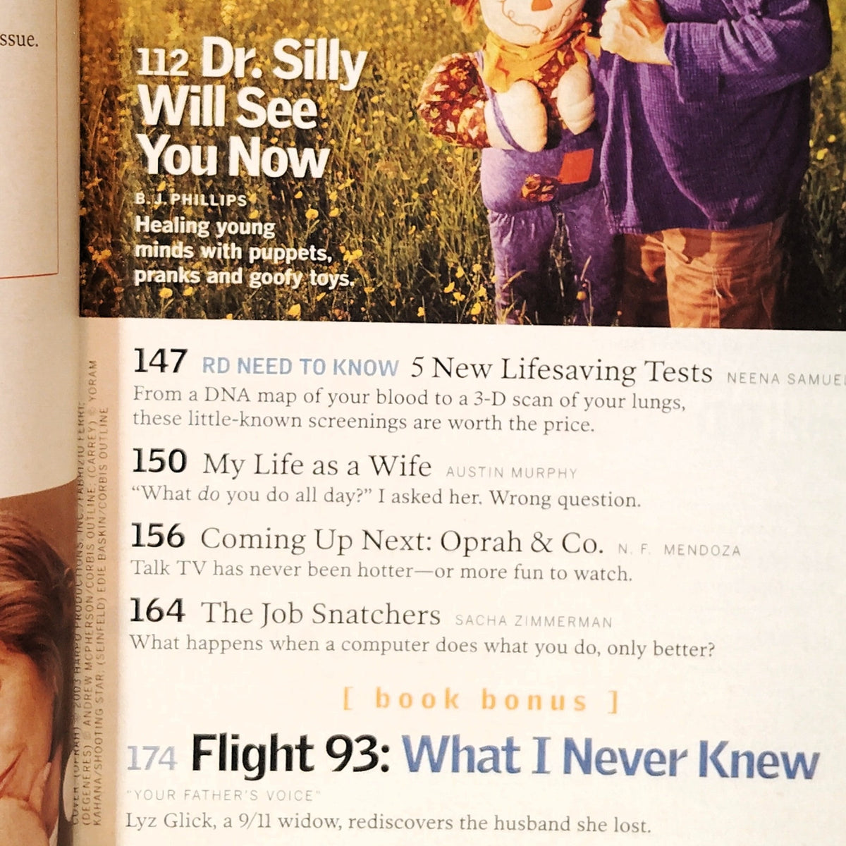 Reader's Digest Sept 2004 Need a Laugh? Humor Issue Oprah Seinfeld Magazine