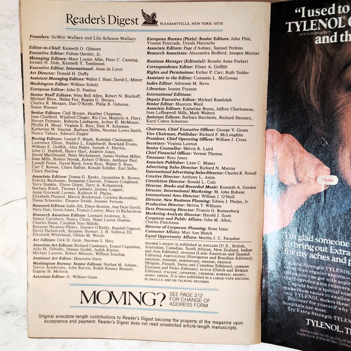 Reader's Digest April 1985 Vintage Magazine - 64th Year Collectible Issue