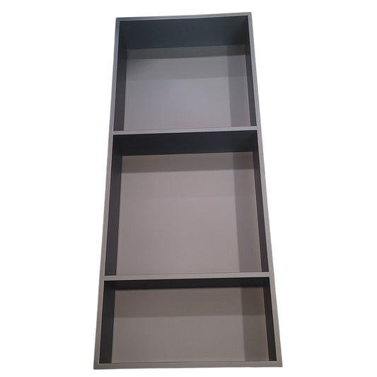 HOMEMYSTIQUE Stainless Steel Shower Niche – Matte Black – 13"W x 31"H x 4"D