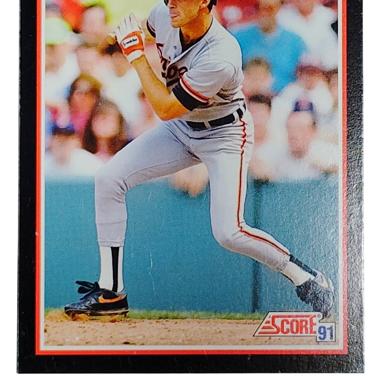 1991 Score Steve Finley Card #266 Baltimore Orioles - Traded to Astros- OF VG/EX