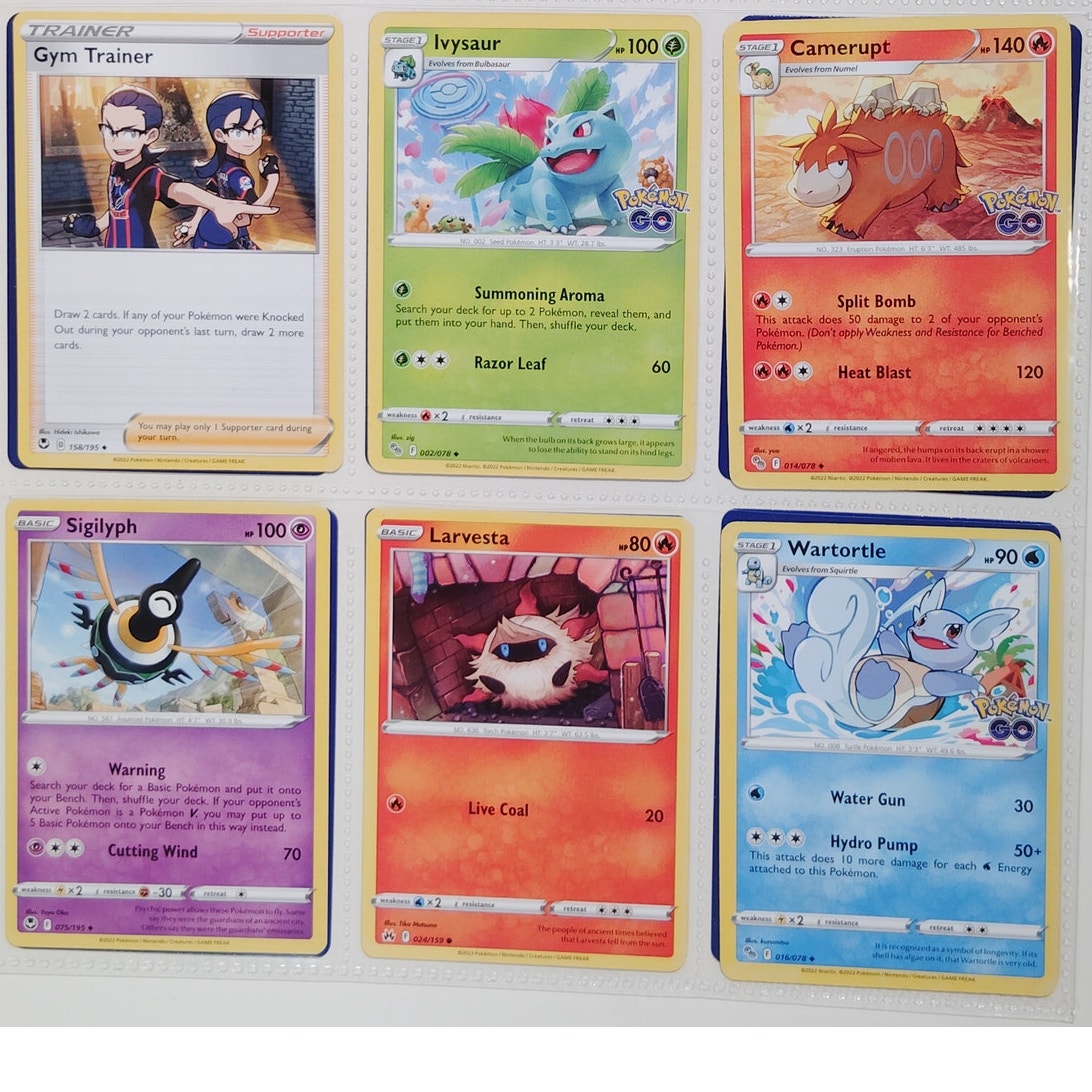 18 Random Pokémon Cards Pictured, Actual Photos Provided