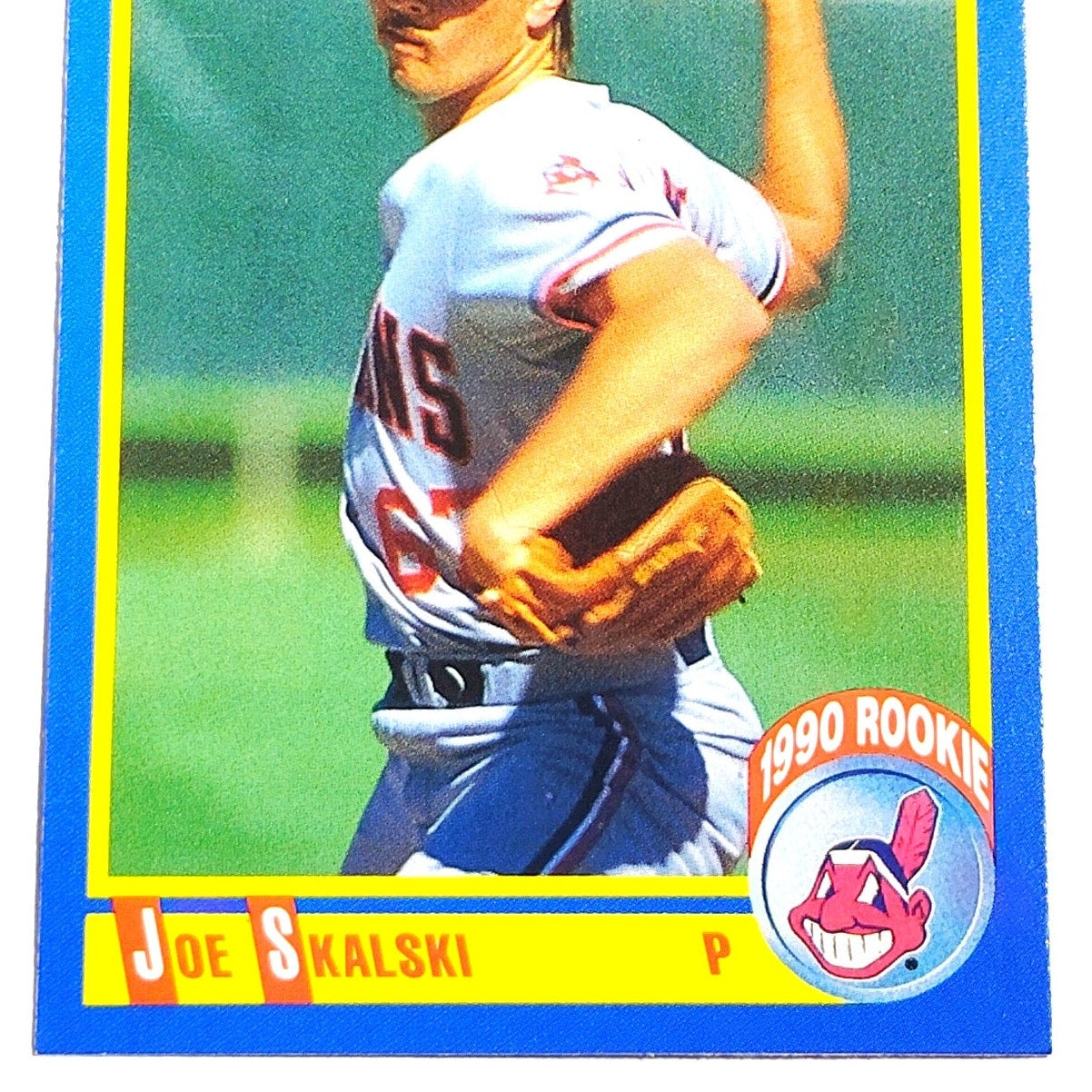 1990 Score Joe Skalski RC #618 Cleveland Indians Pitcher MLB Baseball Rookie EX