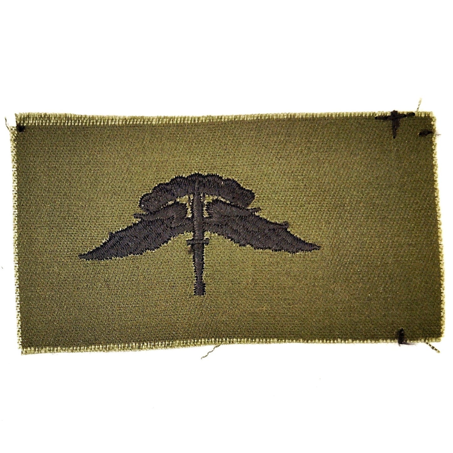 VTG Army ODG Subdued Military Freefall Parachutist Badge HALO Jump Wings Patch