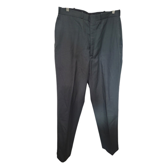 Mens Army Service Trousers - Size 33R - SG-344, 55/45 Poly/Wool - Made in U.S.A.