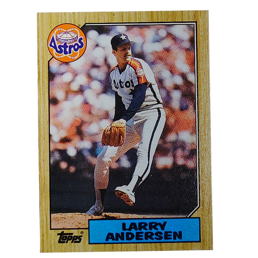 1987 Topps #503 Larry Andersen Houston Astros Pitcher - VG/EX