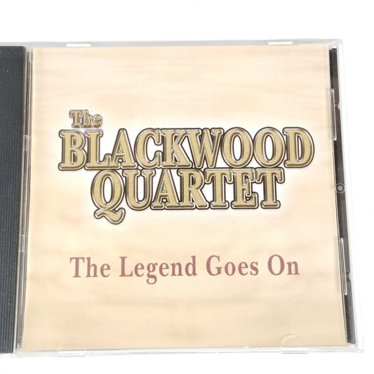 Blackwood Quartet “The Legend Goes On – LIVE! In Concert” CD 12‑Track Gospel