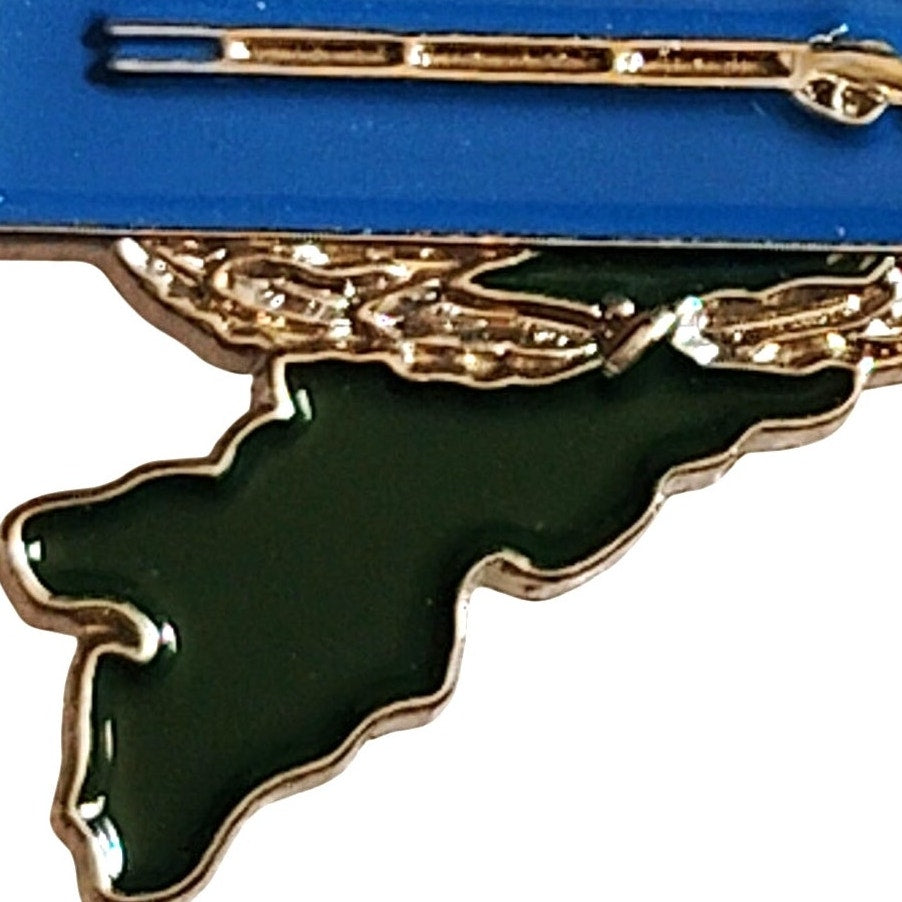 Vietnam Combat Infantryman Badge Novelty Hat Lapel Pin 1‑1/8" × 1‑1/4"