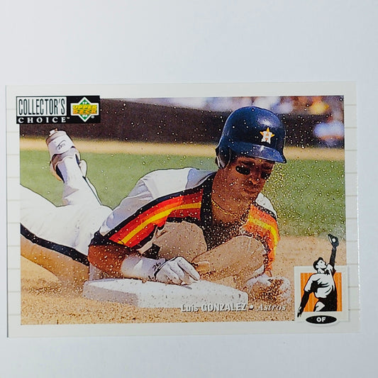 1994 Upper Deck Collector's Choice Luis Gonzalez #111 Houston Astros OF - VG/EX