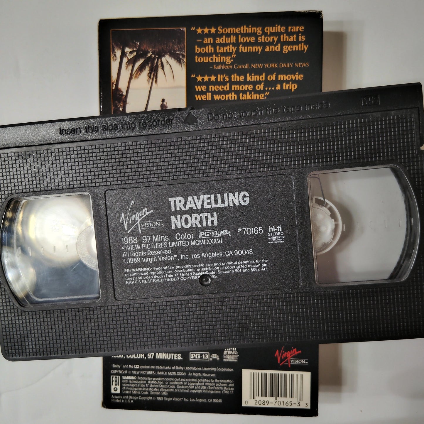 Travelling North VHS 1989 Leo McKern Julia Blake Graham Kennedy Australian Drama
